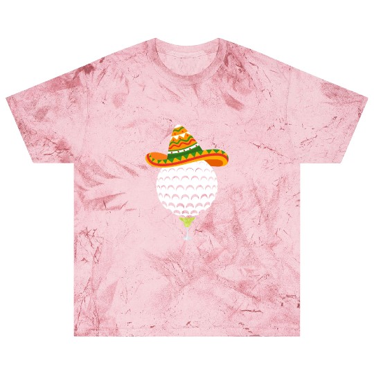 Margarita Golf Ball Mexican Sombrero Blast T Shirts