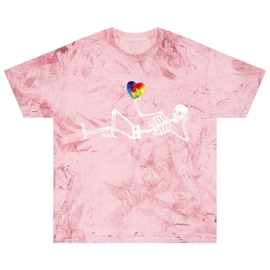 Heart Valentines Day Skeleton Gothic Boyfriend Him Blast T Shirts