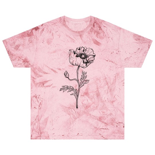 Poppy Wildflower Blast T Shirts