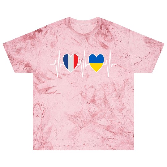 France T ShirtFrance And Ukraine Blast T Shirts