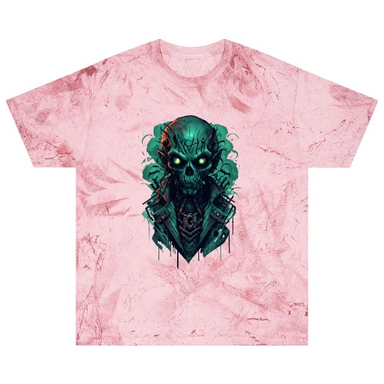 Green Toxic Zombie RPG Game Style Blast T Shirts