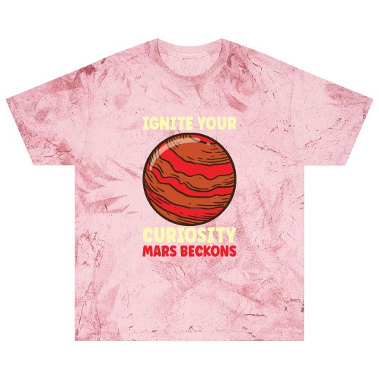 Mars Explore Astronaut Astronomy Solar System Blast T Shirts