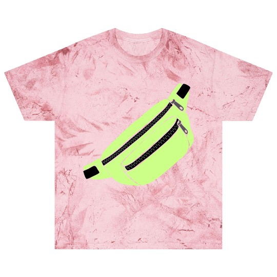 Lime Green Fanny Pack Illustration Blast T Shirts