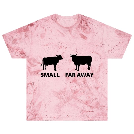 Small Cow Far Away Blast T Shirts Funny Father Ted Dougal
