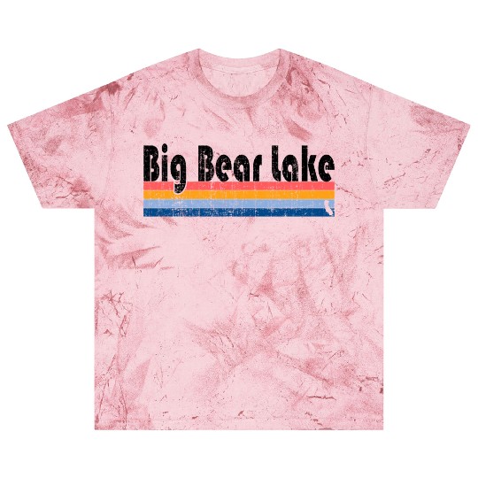 80S Style Big Bear Lake Ca Blast T Shirts