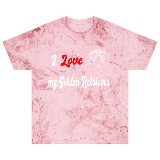 I love my golden retriever Blast T Shirts