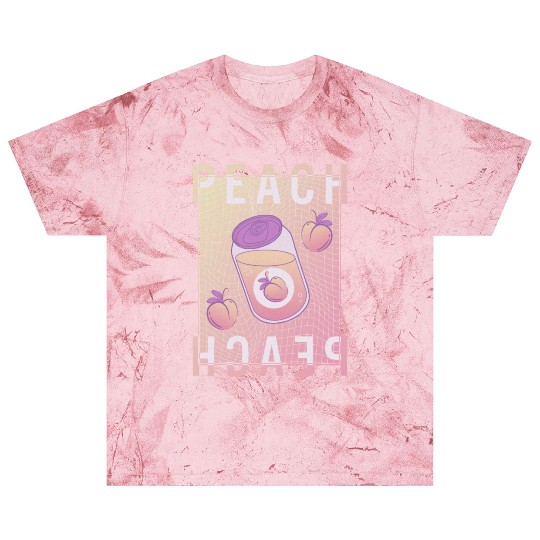 Peach Blast T Shirts, Peach Soda Vaporwave Pastel Blast T Shirts,