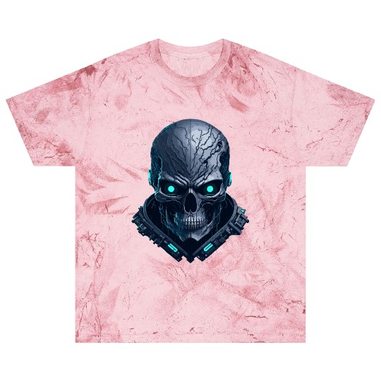 Dark cyberpunk Skull artwork Blast T Shirts