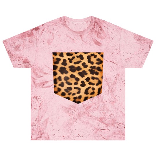 Leopard Print Pocket Falls For Blast T Shirts