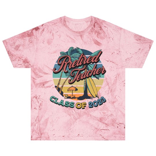 Vintage Retirement Retired Teacher Class Of 2023 Blast T Shirts