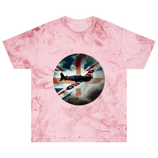 Spitfire Airplane Fighter Plane England UK Blast T Shirts