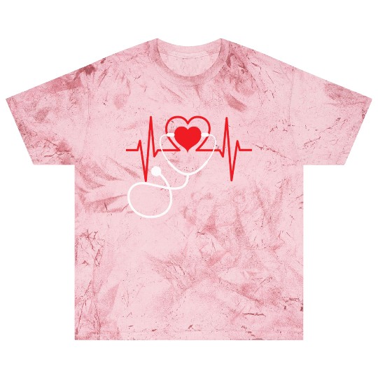 Funny Heart Beats Nurse Nursing Doctor Medical Blast T Shirts