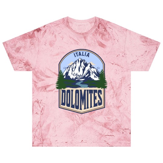 Dolomites Italy Vintage Mountain Blast T Shirts