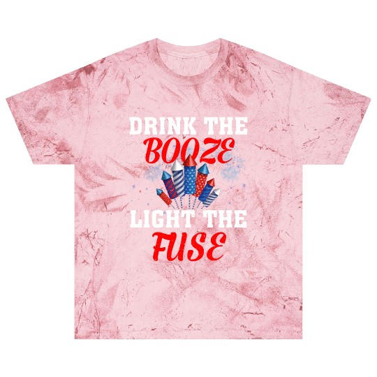 Light The Fuse Fireworks Funny Fourth 4th Of July Blast T Shirts