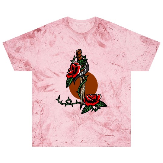 Twilight Dagger Flower Blast T Shirts