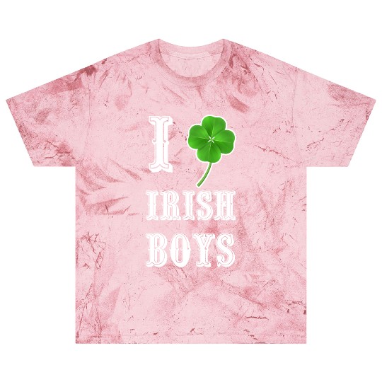 Shiny Saint Patrick s Day Shamrock Rhinestone Blast T Shirts