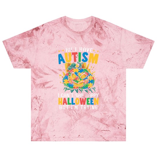 Autism Halloween Trick Or Treat Autism Awareness Blast T Shirts
