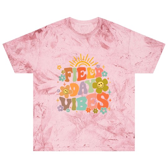 Field Day Vibes Summer Teacher Last Day Of School Blast T Shirts
