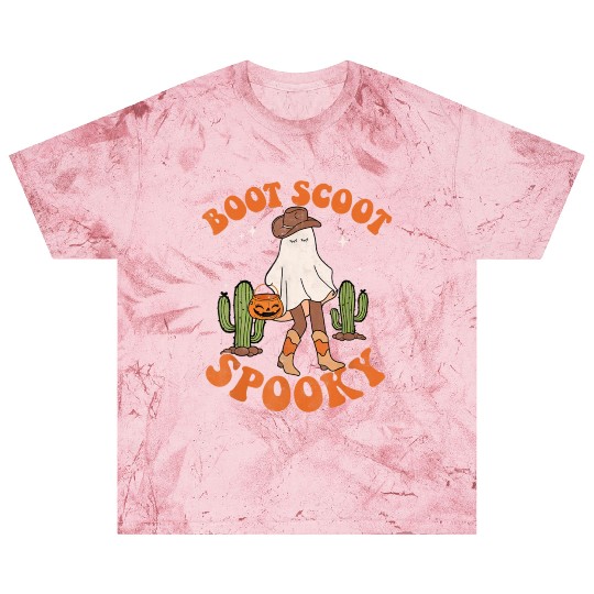 Boot Scoot Spooky Retro Halloween Trick Or Treat Blast T Shirts