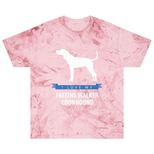 I Love My Treeing Walker Coonhound Blast T Shirts