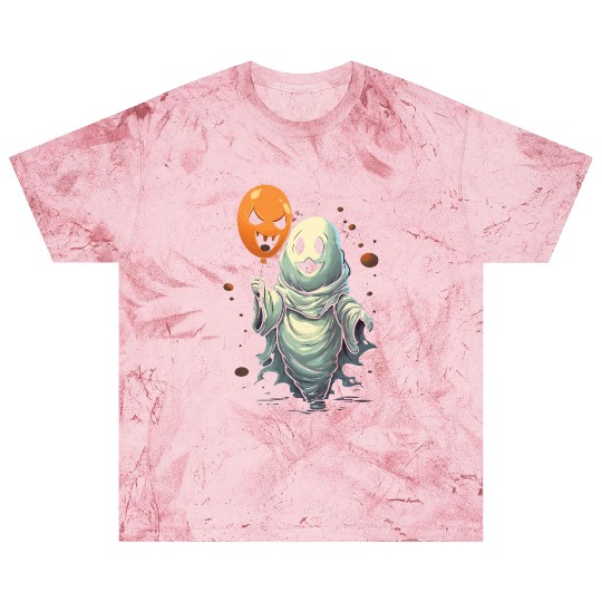 Balloon Halloween Trick Or Treat Spooky Boo Ghost Blast T Shirts