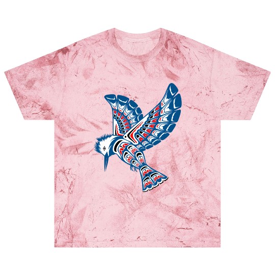 Native American Style Kingfisher Pacific Northwest Blast T Shirts