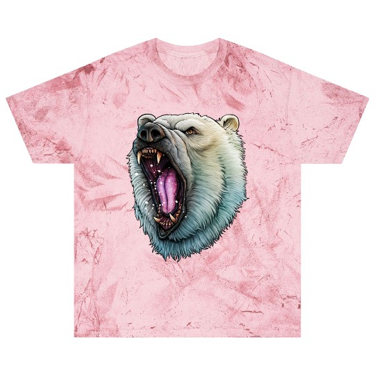 Angry Polar Bear Blast T Shirts