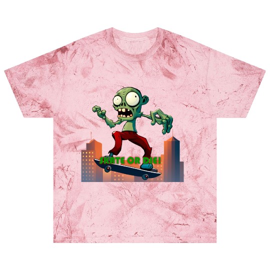 Zombie - Skate or Die Series Blast T Shirts