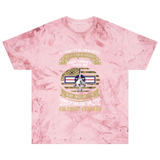 F105 Air Force Veteran Blast T Shirts