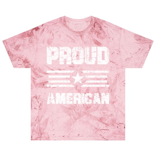 Patriotic 4th of July, Proud American USA Flag Blast T Shirts