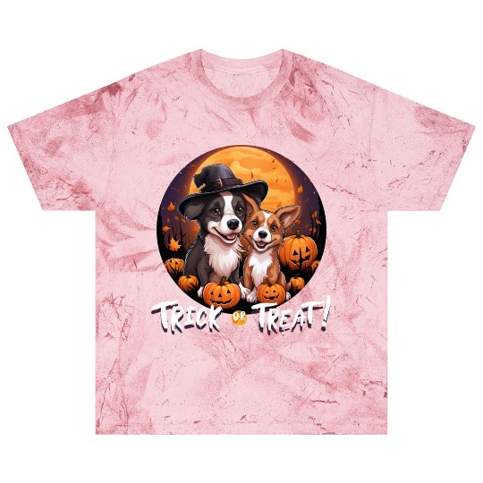 Halloween Cute Dogs Trick or Treat Dog Lovers Blast T Shirts