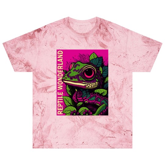 Psychedelic Reptile Wonderland Retro Designs 9 Blast T Shirts
