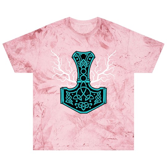 The Hammer Of Thor With Lightning Mjolnir Blast T Shirts