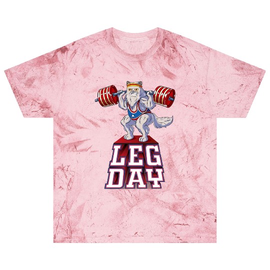 Leg Day Persian Weight Lifting Squat Gym Blast T Shirts