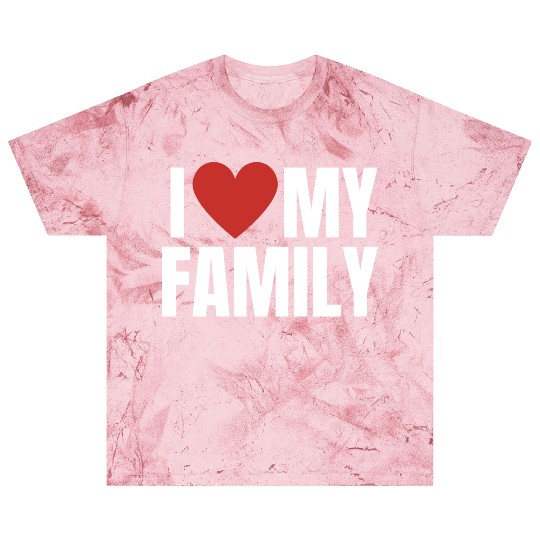 I Love My Family Gathering Reunion Celebration Blast T Shirts