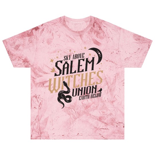 Salem Witches Union Black Blast T Shirts