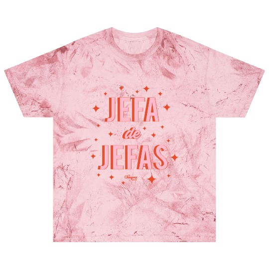 Chingona Inc Jefa De Jefas Blue Small Blast T Shirts