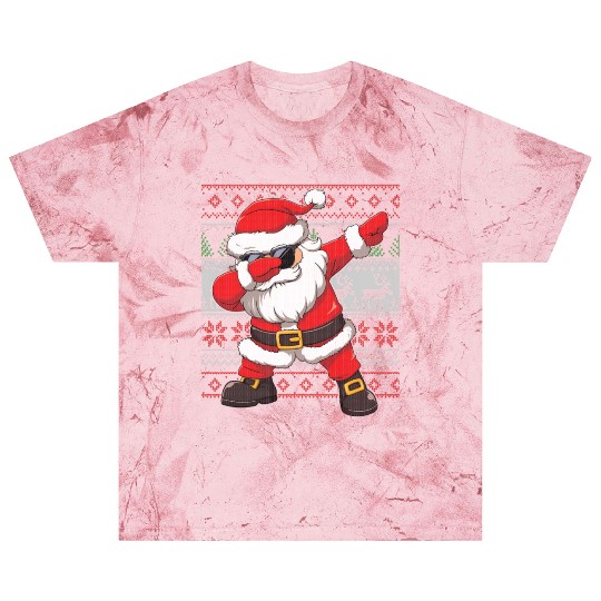 Dabbing Santa Funn Ugly Blast T Shirts