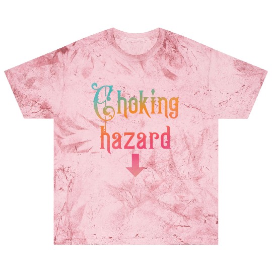Choking hazard down arrow Blast T Shirts