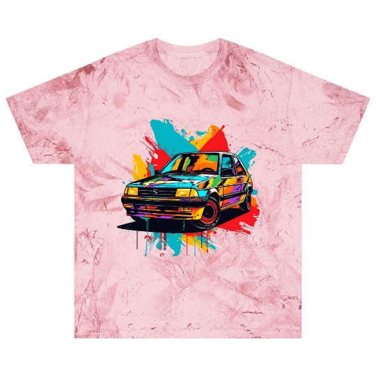 90s Retro Car Graphic Blast T Shirts