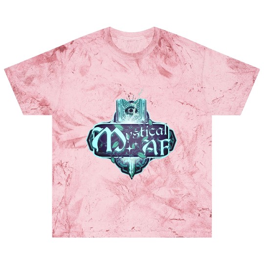 Mystical AF Spell Book and Mystic Eye Blast T Shirts