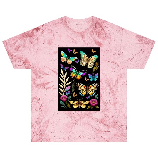 Vibrant Spectrum Blast T Shirts
