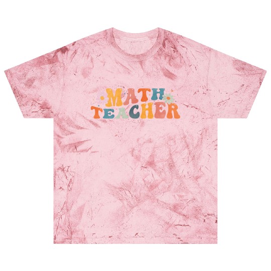 Groovy Math Teacher Mathematics Mathematician Blast T Shirts