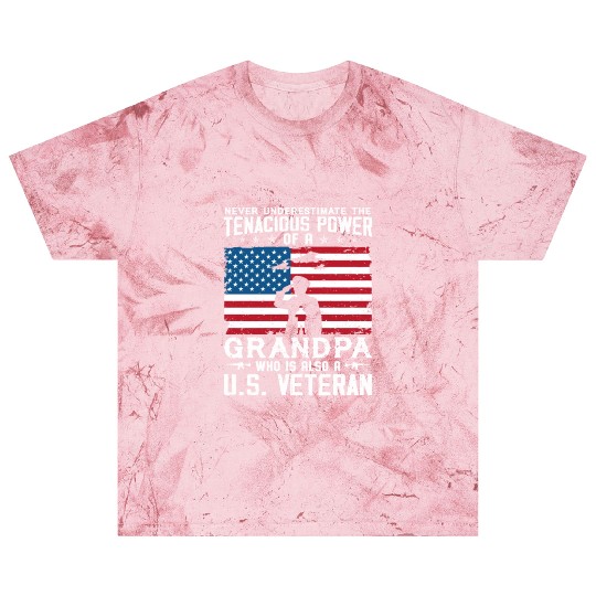 US Army Veteran Grandpa Blast T Shirts