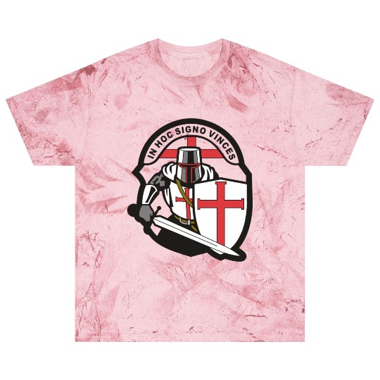 Crusader 'in Hoc Signo Vinces ' Knights Templar Blast T Shirts