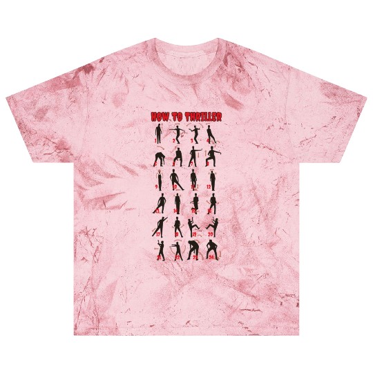 How To Thriller ( for Light Colous) Blast T Shirts