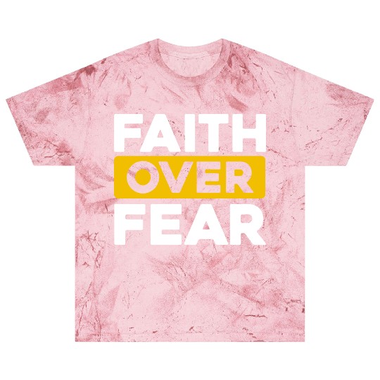 Faith Over Fear Love Jesus Christian Christmas Blast T Shirts