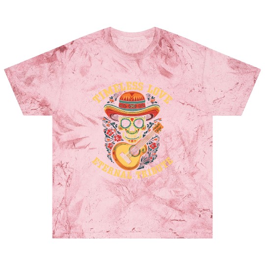 Dia De Los Muertos Sugar Skull Mexican Holiday Blast T Shirts