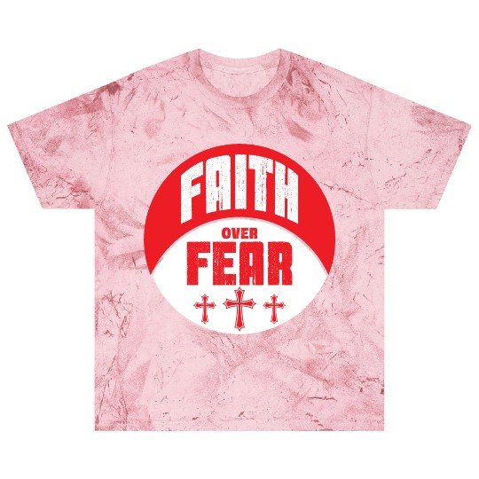 Faith Over Fear Love Jesus Christian Christmas Blast T Shirts