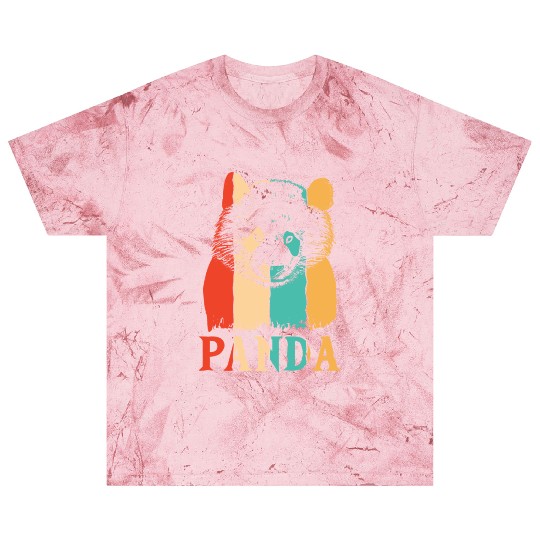 Retro Panda Bear Friend Ailuropoda Melanoleuca Blast T Shirts